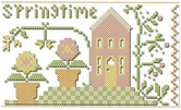 Springtime Floss Set with Chart ~ Classic Colorworks Thread Pack ~ Little House Needleworks