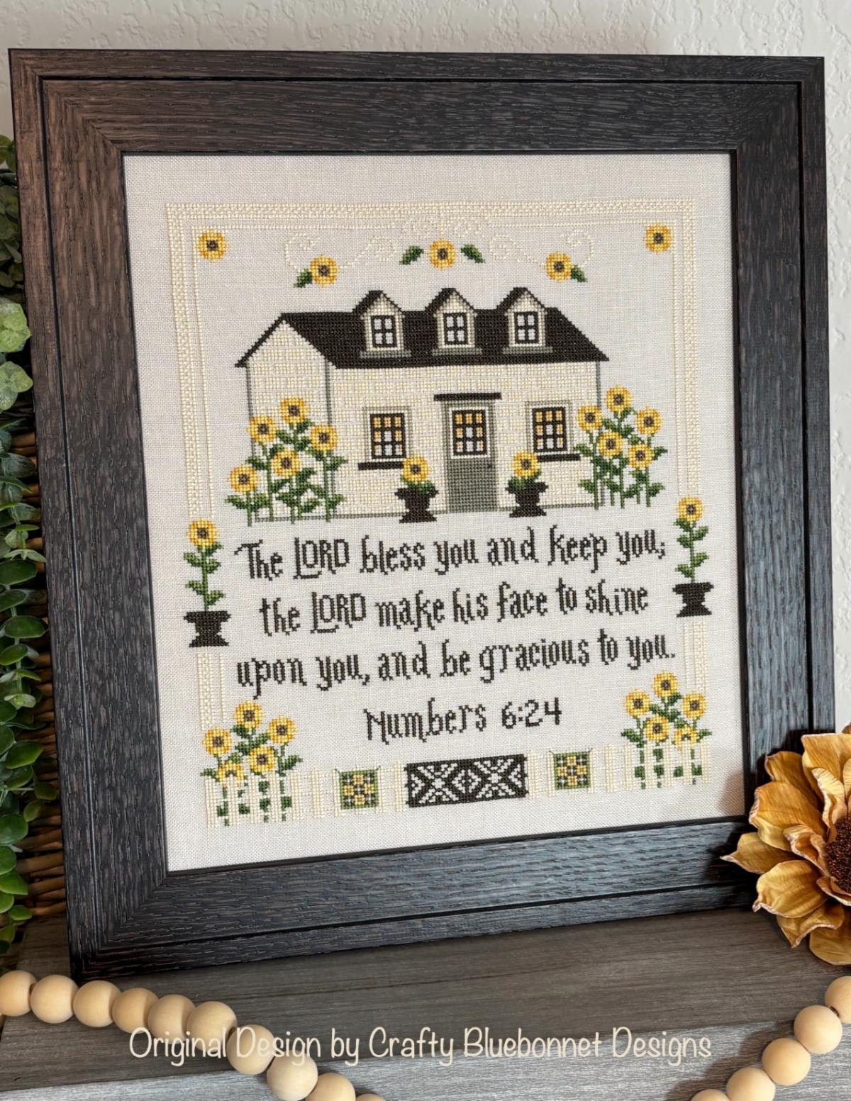 Sunflower Blessing ~ Crafty Bluebonnet Designs