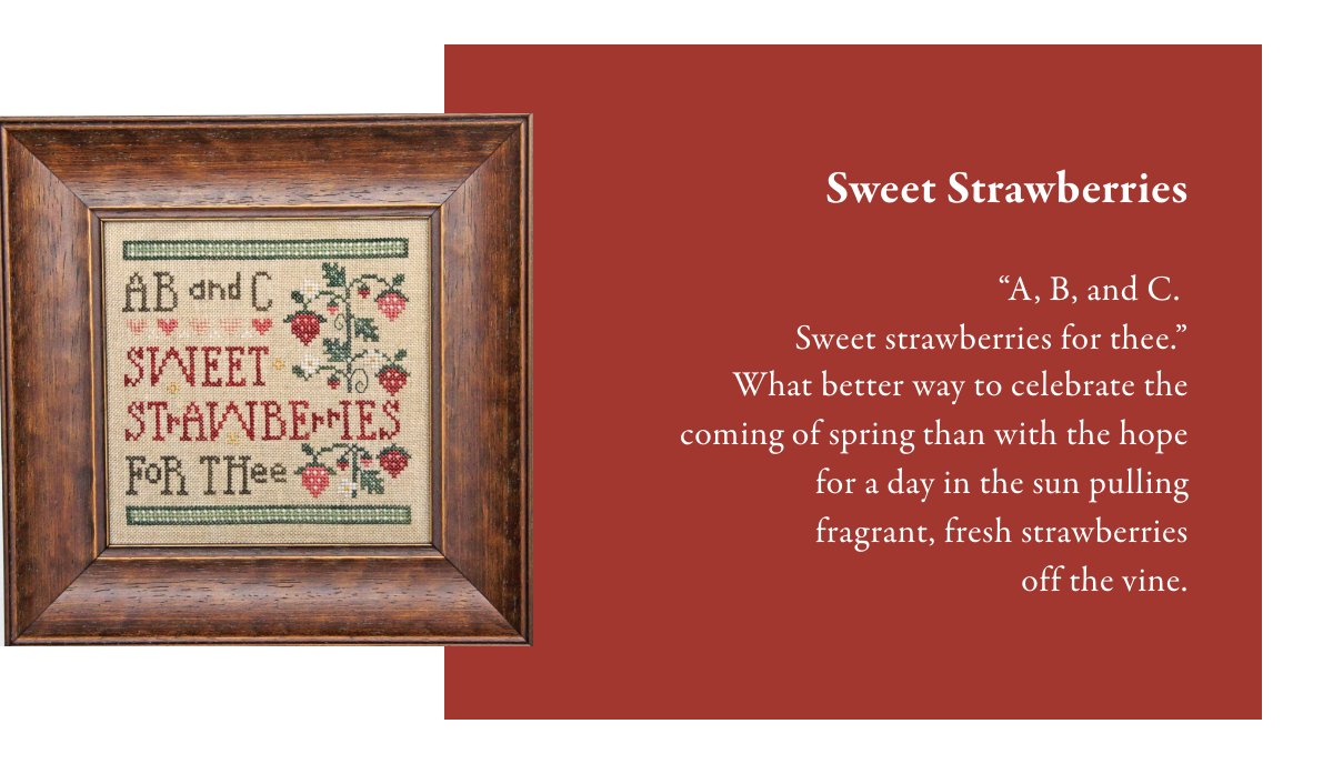 Sweet Strawberries ~ Heart in Hand