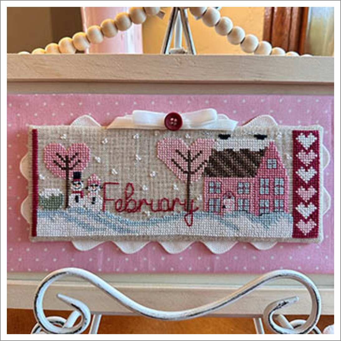 The February House ~ Luhu Stitches