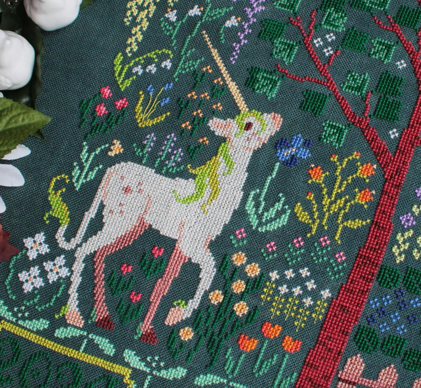 The Unicorn's Garden ~ Sprouting Lupine