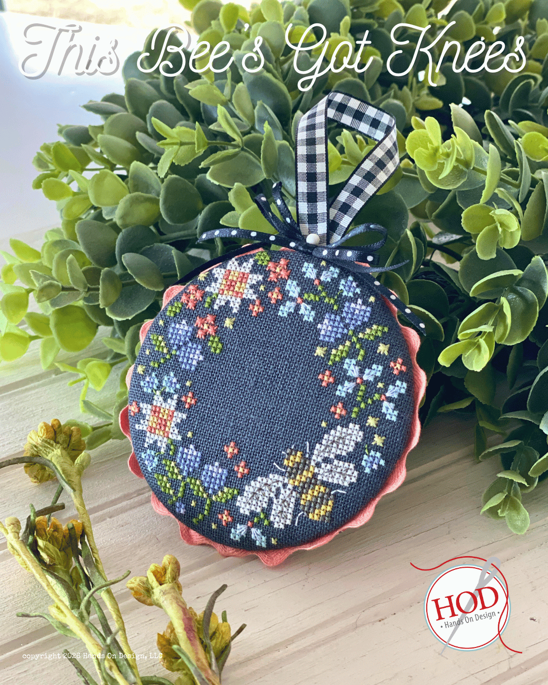 *PREORDER* This Bee's Got Knees ~ Hands on Design ~ Nashville Needlework Market 2026