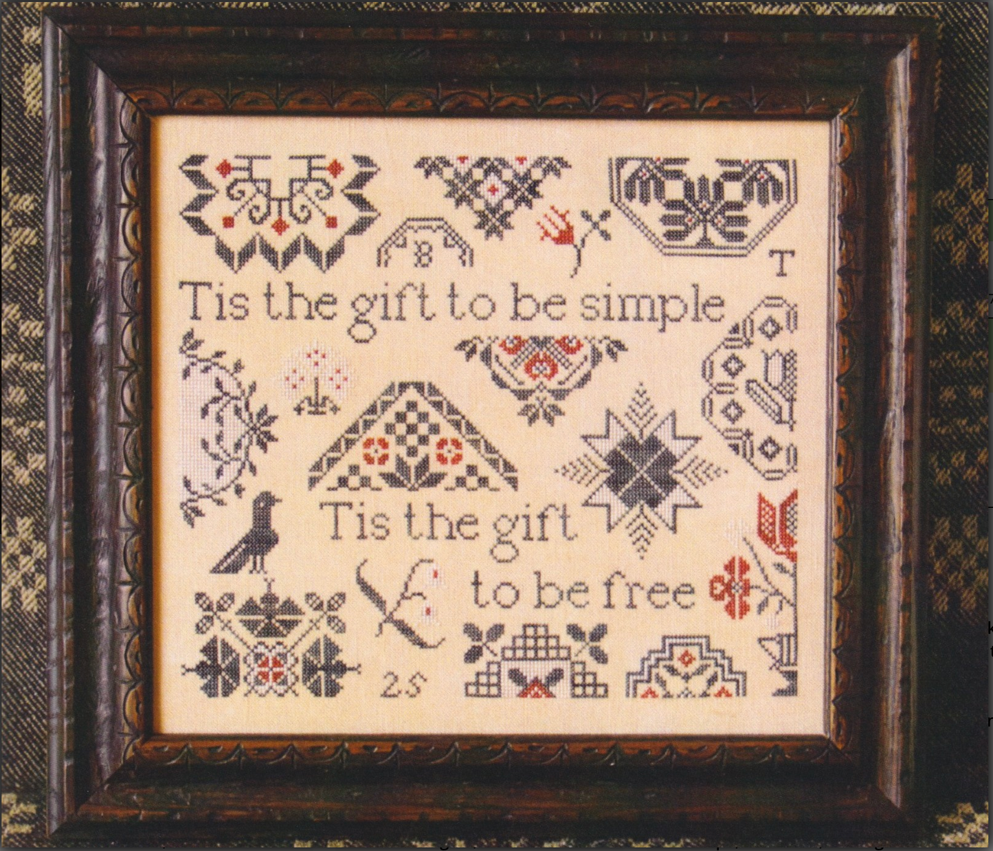Tis the Gift to be Free ~ Heartstring Samplery