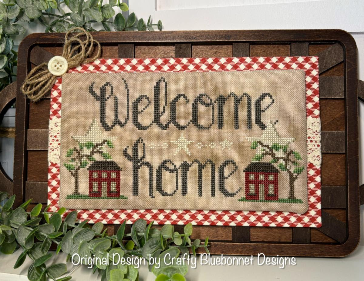 Twin House Welcome ~ Crafty Bluebonnet Designs