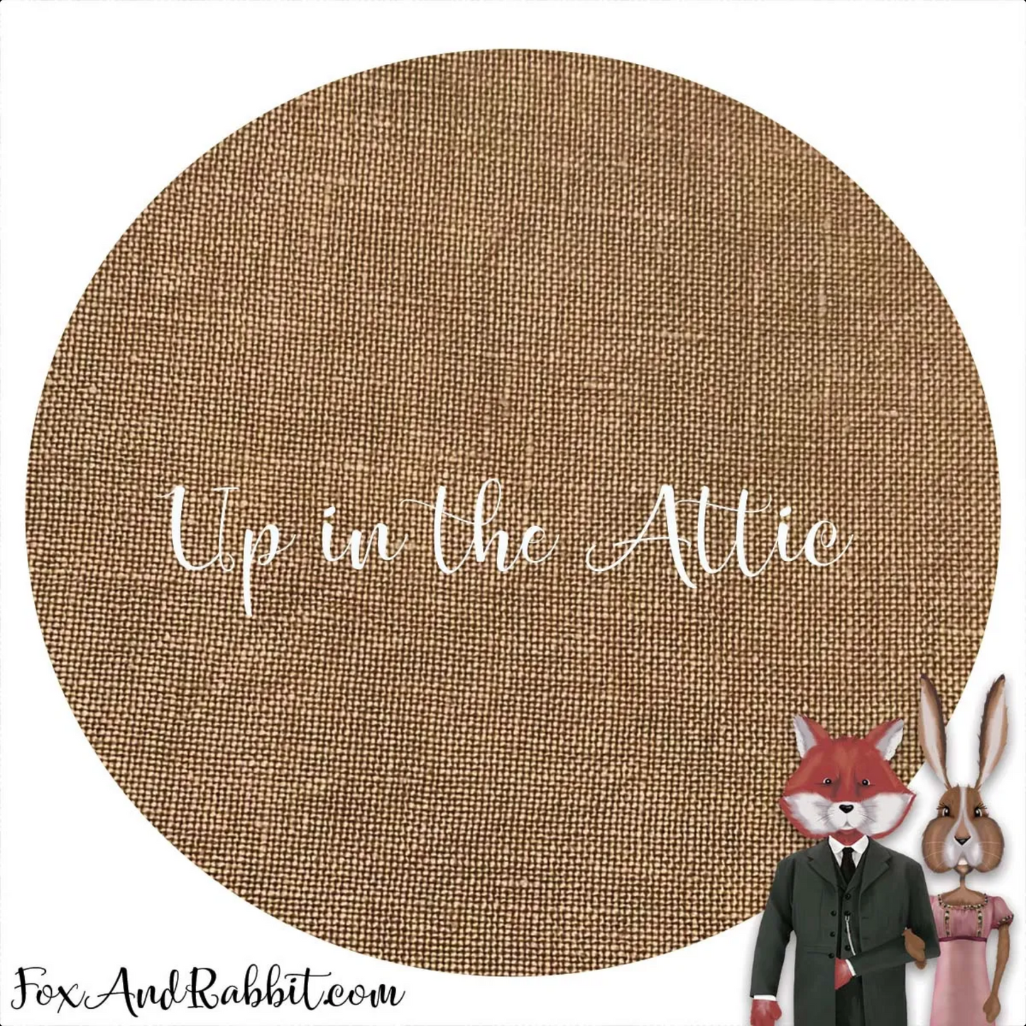 Up in the Attic ~ 16 Count Aida ~ Fox and Rabbit