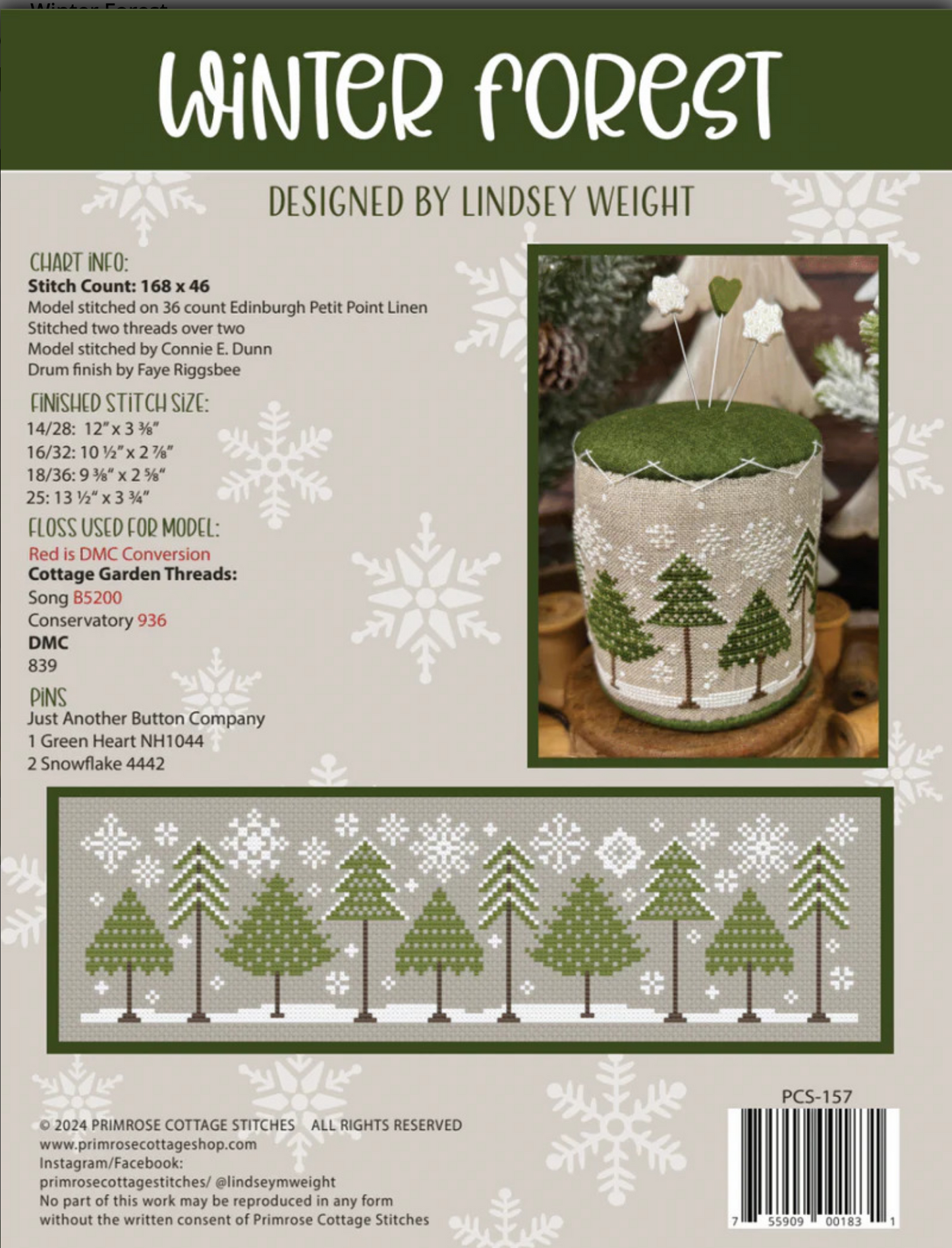 Winter Forest ~ Primrose Cottage