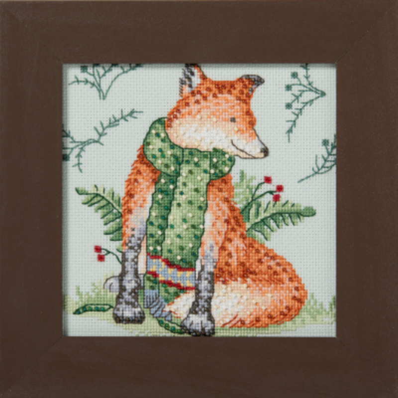 Woodland Friends - Reddy Fox by Debbie Mumm ~ Beaded Kit ~ Mill Hill