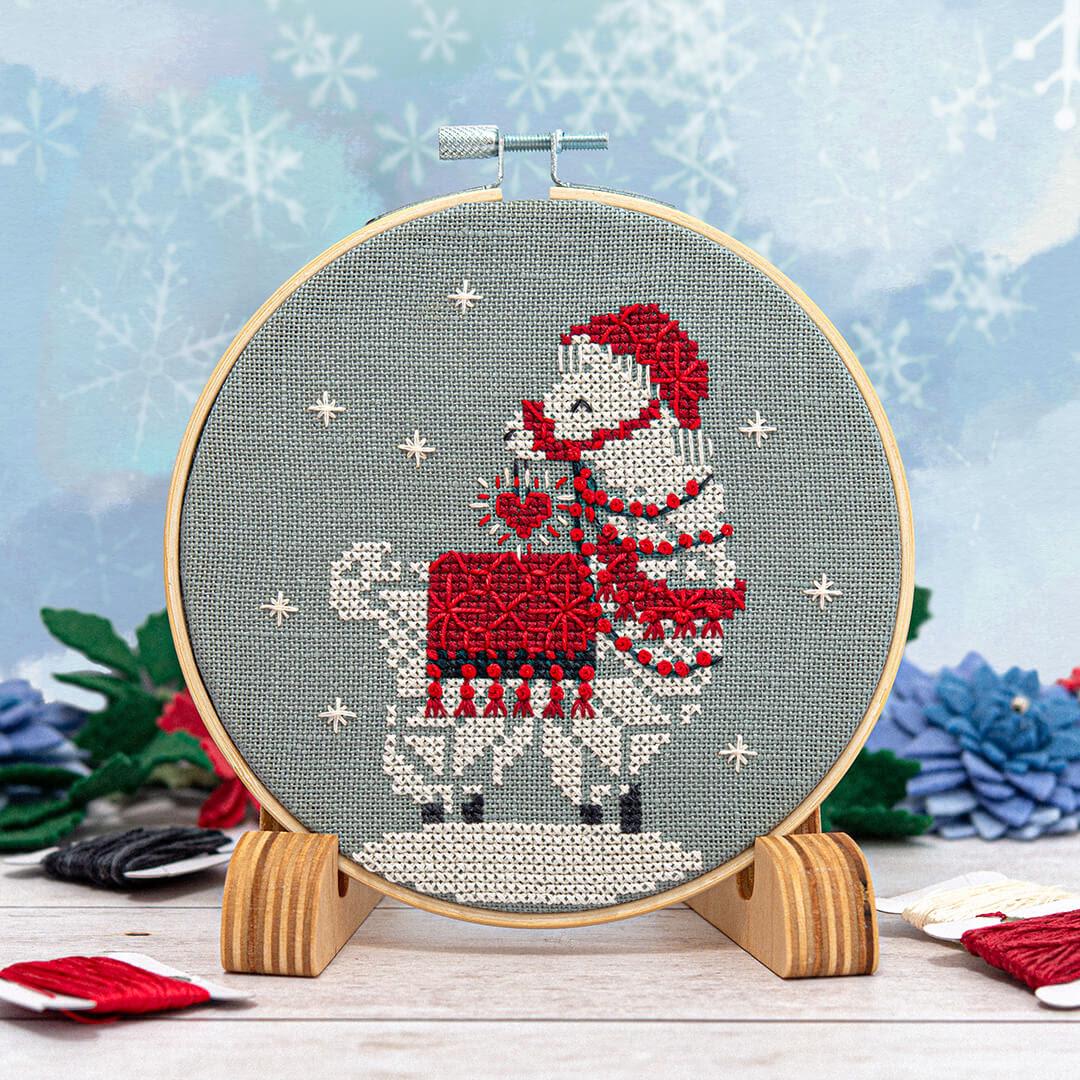 Snowflake Llama ~ Counting Puddles
