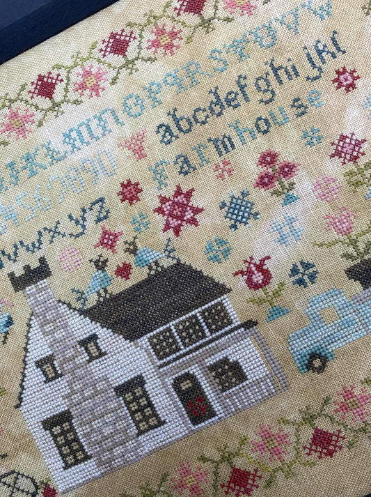 Vintage Farmhouse Sampler ~ Pansy Patch Quilts & Stitchery