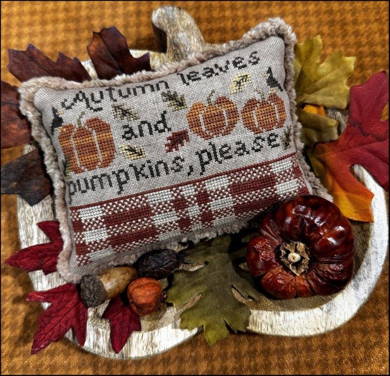 Autumn Leaves and Pumpkins, Please ~ The Scarlett House