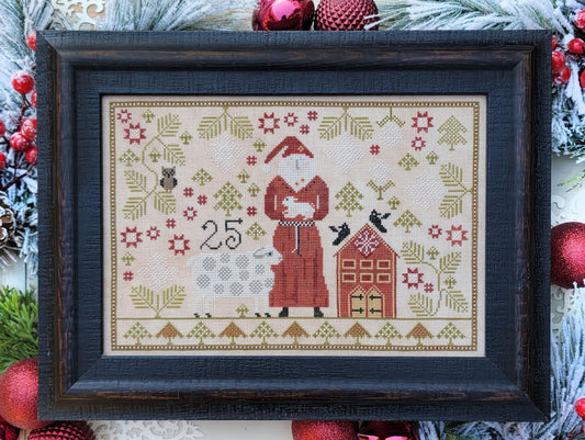 Santa and the Wool Makers ~ Hello from Liz Mathews and Kathy Barrick Collaboration ~ NPI Silks