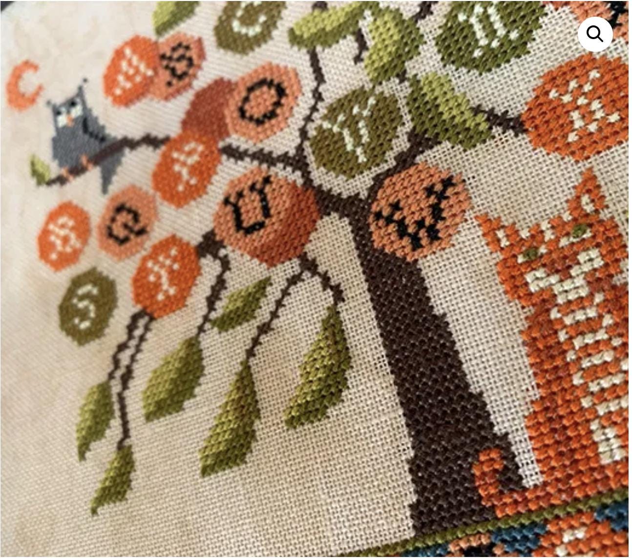 Orange Tree Sampler ~ Carriage House Samplings