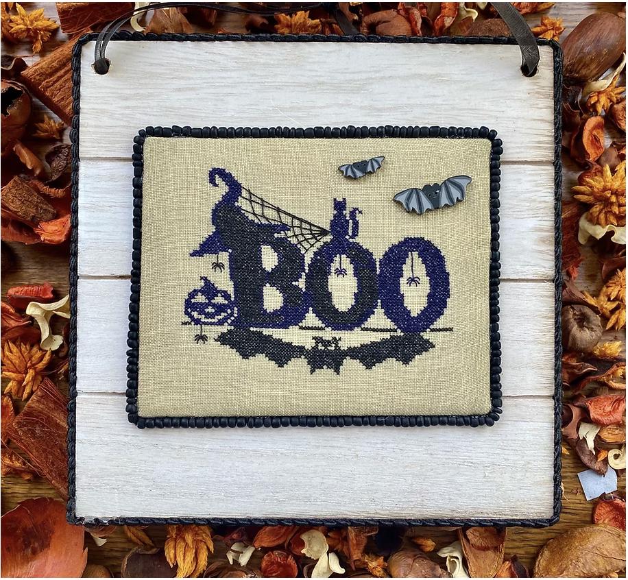 Boo Bats ~ Cross Stitch ~ Keslyns