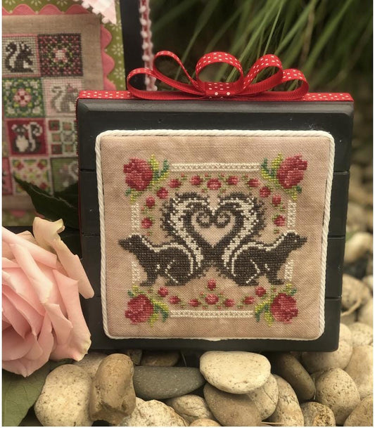 So Stinkin' Cute Chart and Silk Floss Pack ~ Dirty Annie's Southern Style