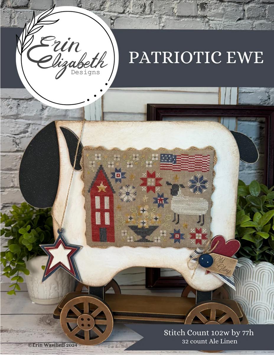 Patriotic Ewe ~ Erin Elizabeth Designs