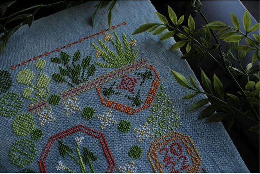 Koi Pond ~ Sprouting Lupine