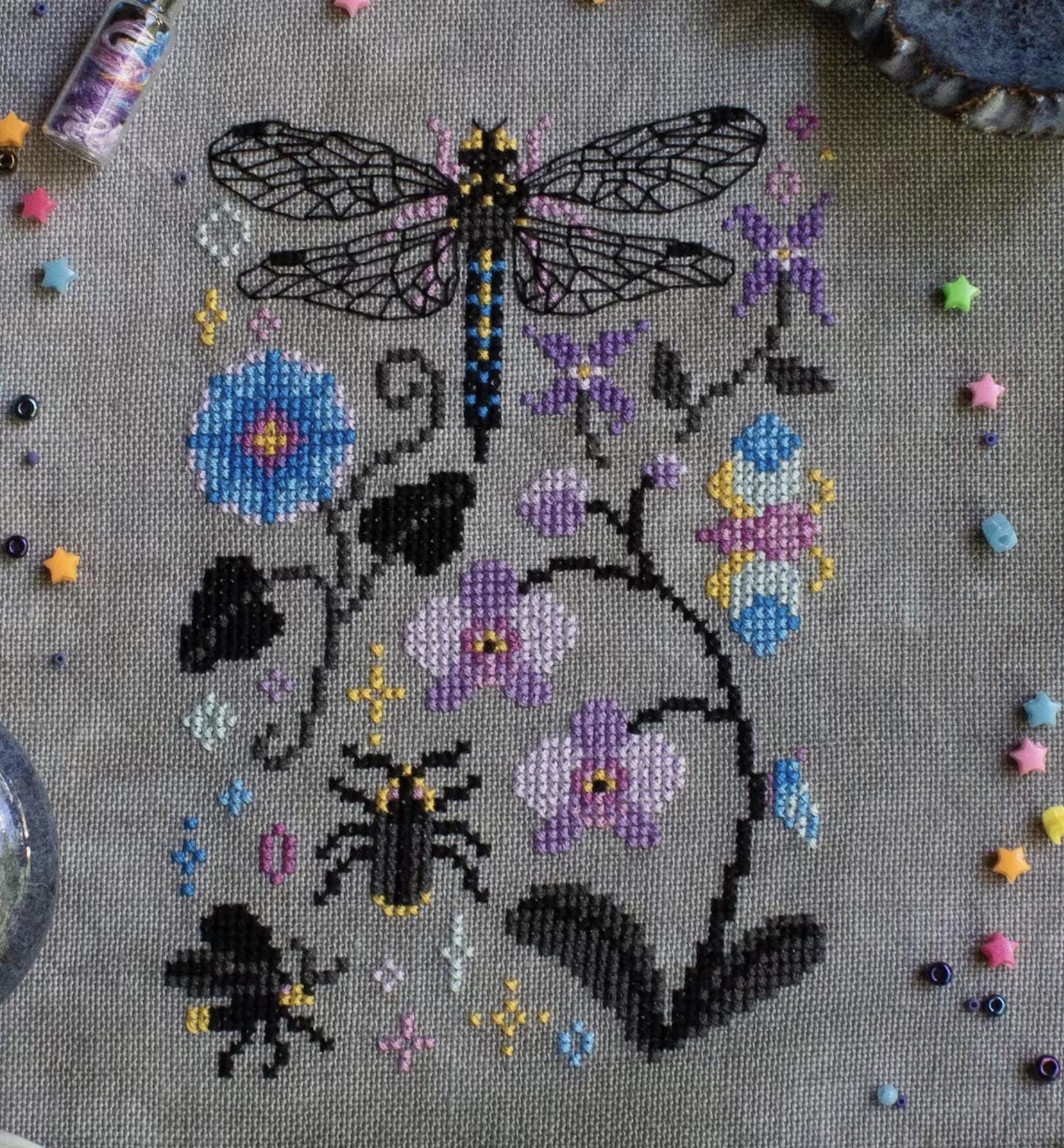 Midnight Nature Walk ~ Sprouting Lupine