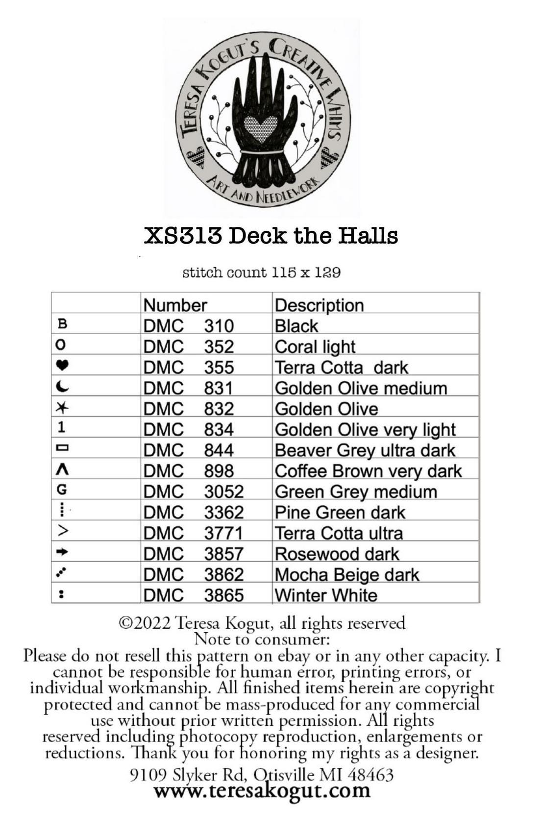 Deck the Halls ~ Teresa Kogut