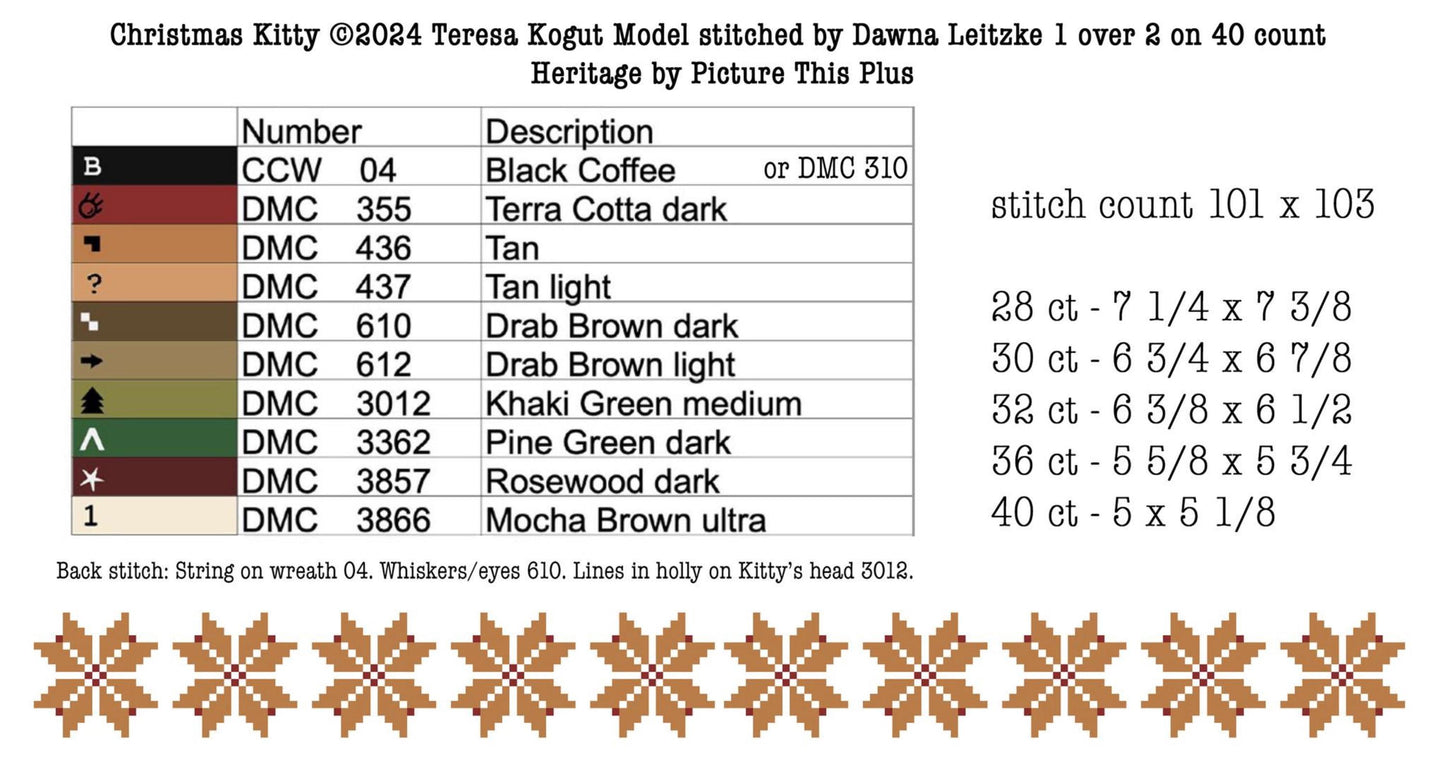 Christmas Kitty ~ Teresa Kogut