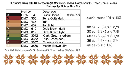 Christmas Kitty ~ Teresa Kogut