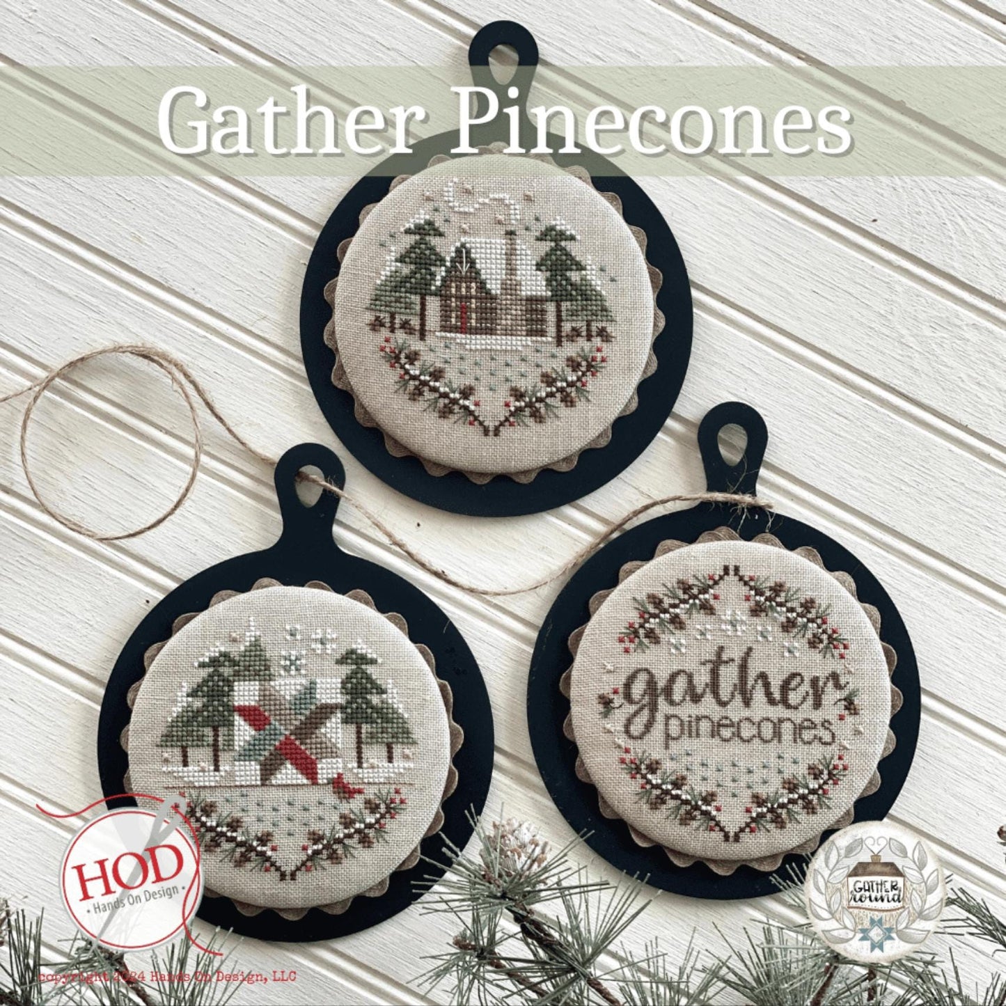 Gather Pinecones ~ Gather Round Series ~ Hands on Design