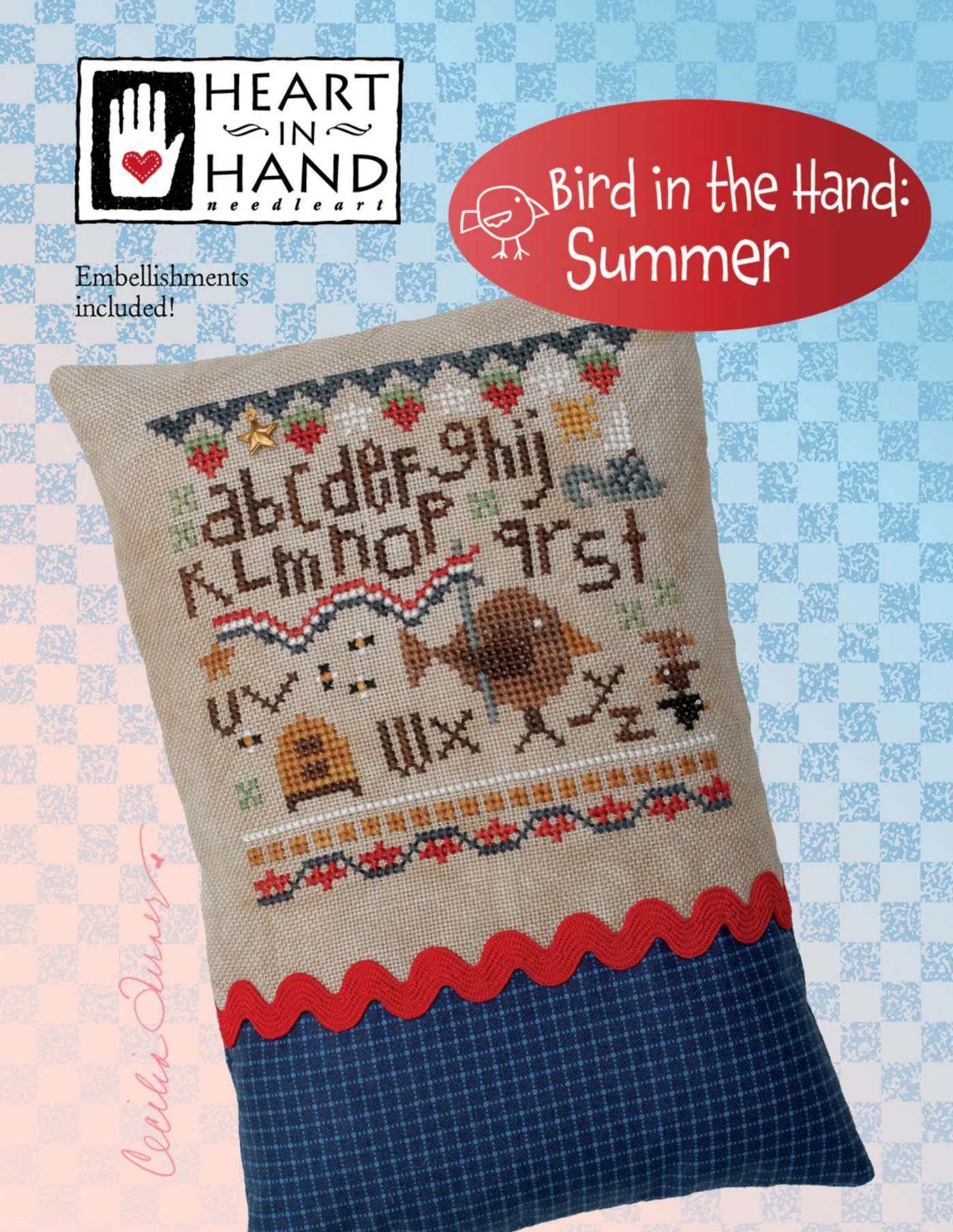 Bird in the Hand - Summer ~ Heart in Hand