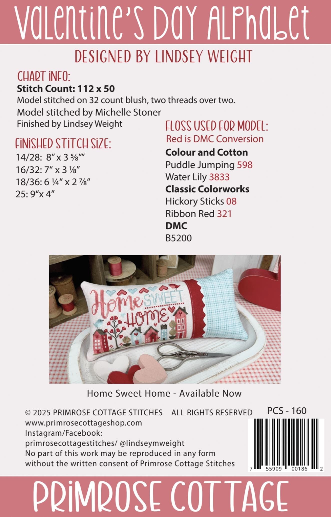 Valentine's Day Alphabet ~ Primrose Cottage