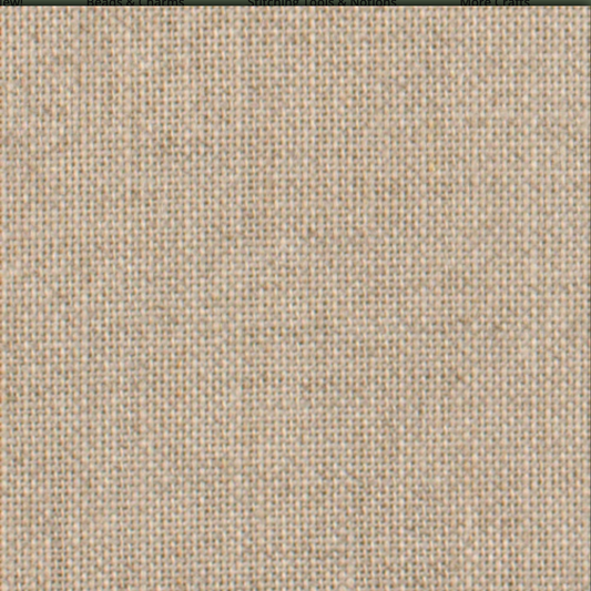 Lambswool ~ 20 Count Linen ~ Wichelt