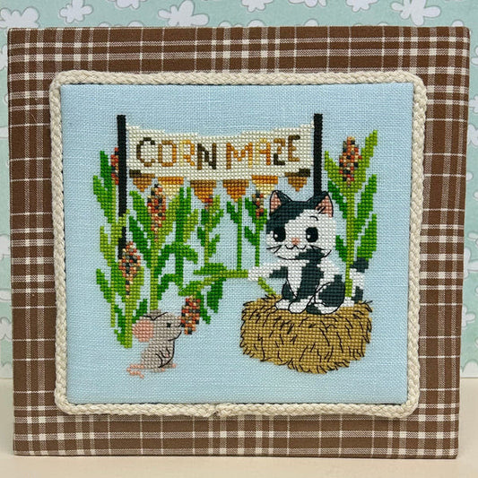 PRE-ORDER ** A-Maze-ing Friends ~ Needlework Marketplace 2025 ~ The Stitchin' Kitten