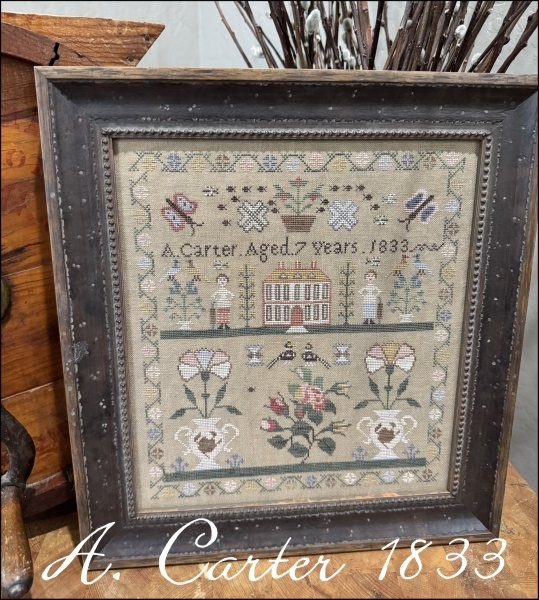 * PREORDER * A. Carter 1833 ~ The Scarlett House ~ Needlework Marketplace 2026