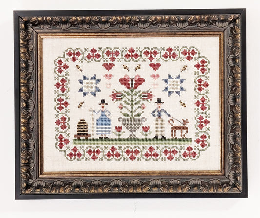 A Breath of Spring - Yarn Tree Exclusive ~ Fox and Rabbit