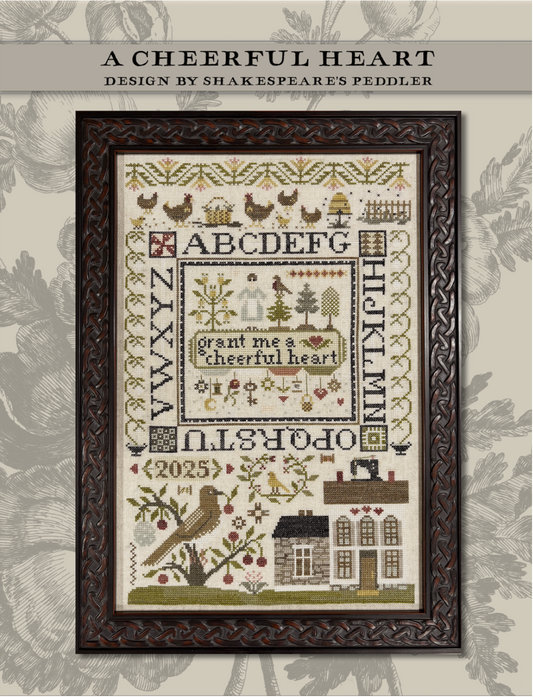 *PREORDER* A Cheerful Heart ~ Shakespeare's Peddler ~ Nashville Needlework Market 2026