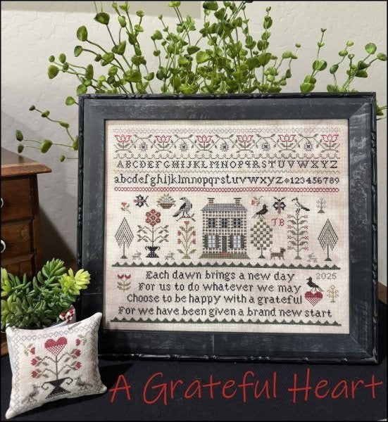 * PREORDER * A Grateful Heart ~ The Scarlett House ~ Needlework Marketplace 2026