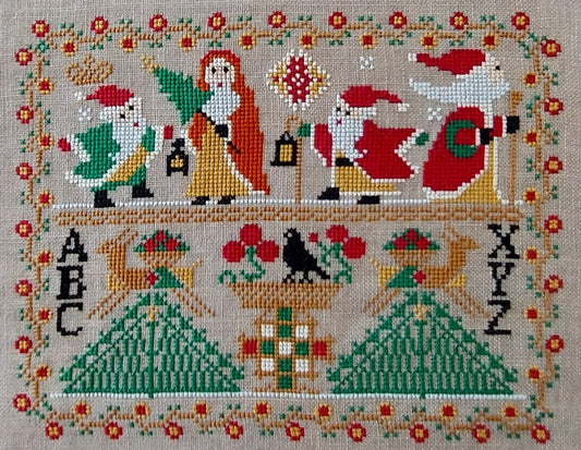 PRE-ORDER ** A Little Merry Christmas ~ Needlework Marketplace 2025 ~ Twin Peak Primitives