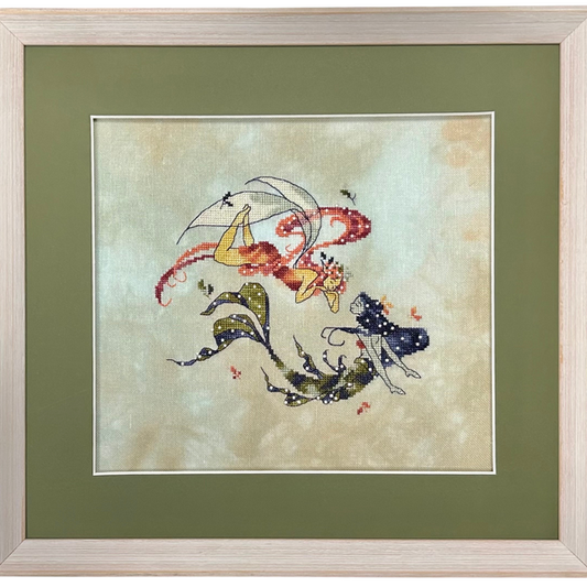 PRE-ORDER ** Air Meets Sea ~ Needlework Marketplace 2025 ~ The Stitchin' Kitten