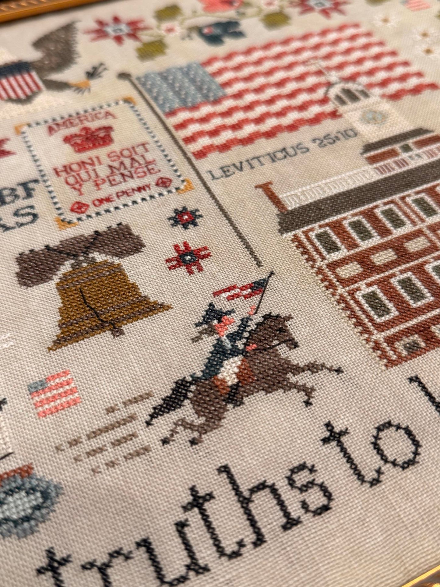 America 250 - Chart & Floss Pack ~ Plum Street Samplers