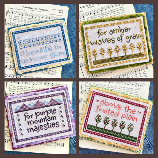 *PREORDER* America the Beautiful ~ Sweet Wing Studio ~ Nashville Needlework Market 2026