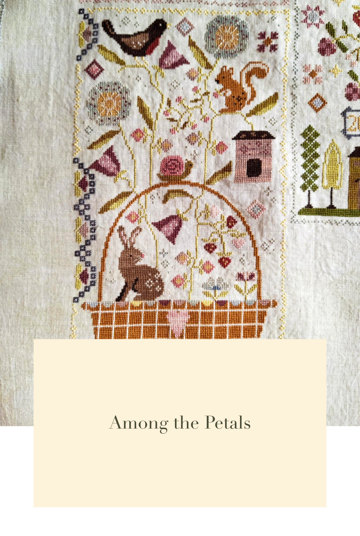 PRE-ORDER ** Among the Petals ~ Needlework Marketplace 2025 ~ Blueberry Ridge