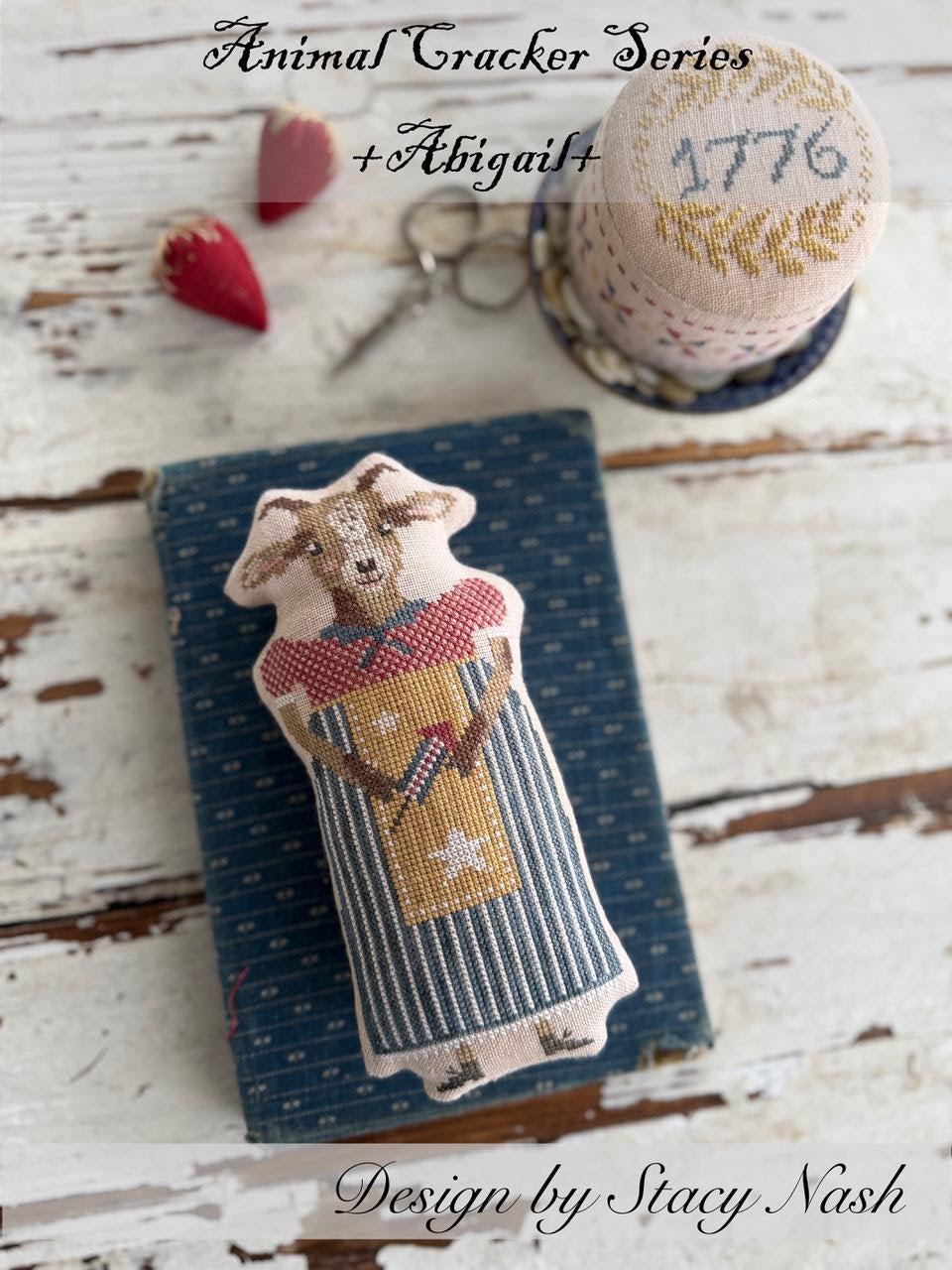 Animal Crackers Series +Abigail+ ~ Stacy Nash ~ Nashville Needlework Market 2026