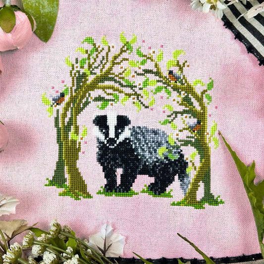 *PREORDER* Badger in the Burrow ~ The Stitch Crypt ~ Nashville Needlework Market 2026