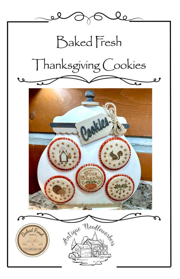 Baked Fresh: Thanksgiving Cookies ~ Antique Needleworkers ~ Nashville Needlework Market 2026