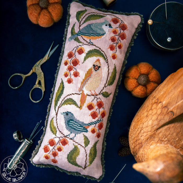 * PREORDER * Bittersweet Bounty ~ The Blue Flower ~ Needlework Marketplace 2026