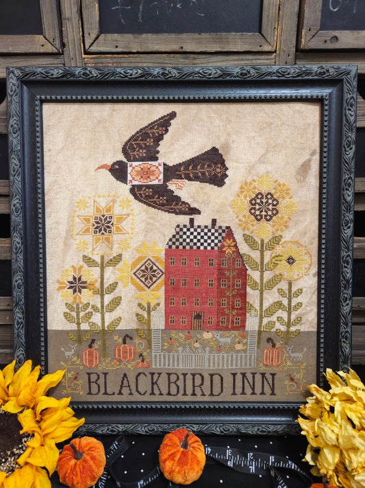PRE-ORDER ** Blackbird Inn ~ Needlework Marketplace 2025 ~ Quaint Rose Needlearts
