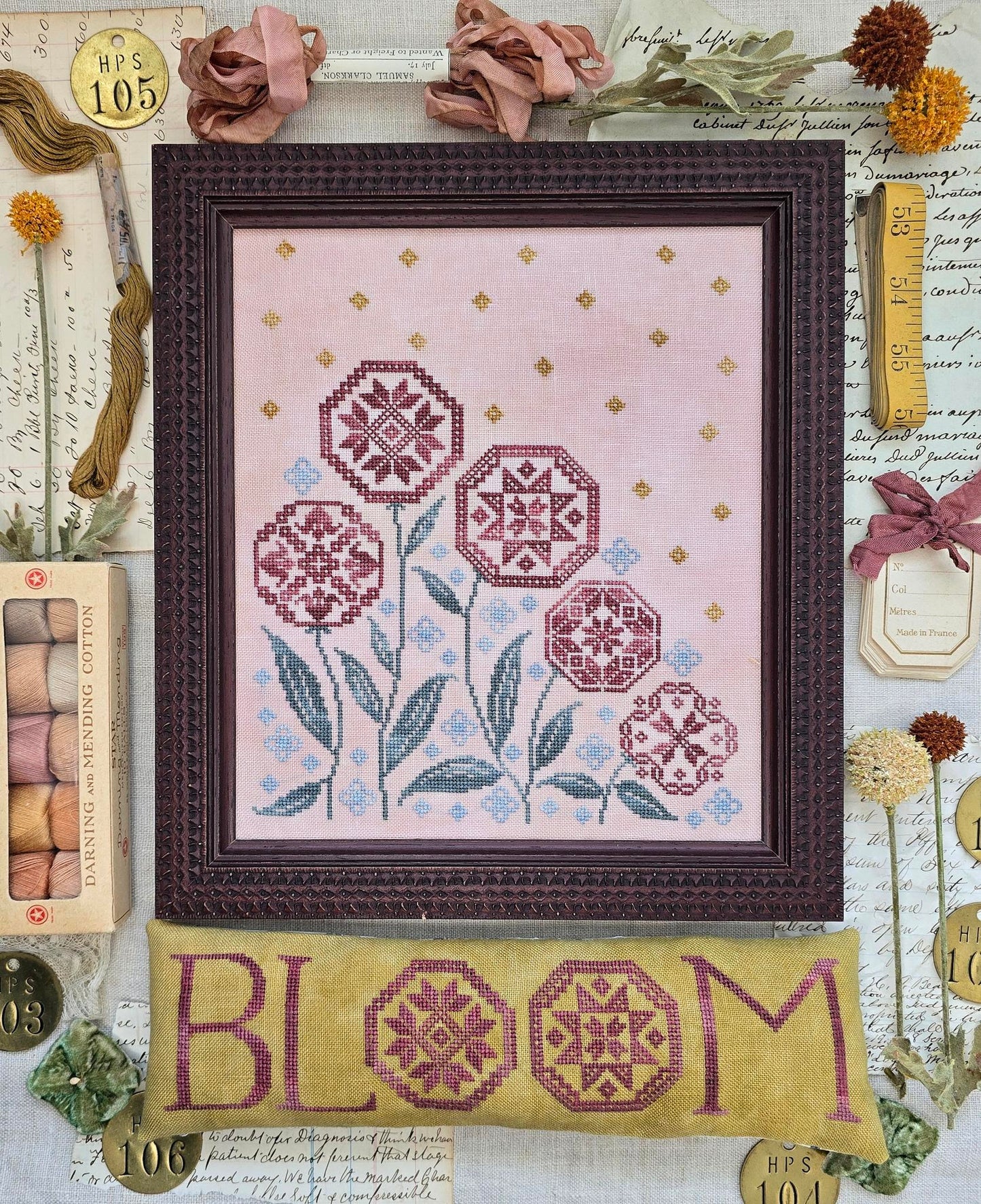 *PREORDER* Blooming Quaker ~ Hello from Liz Mathews ~ Nashville Needlework Market 2026