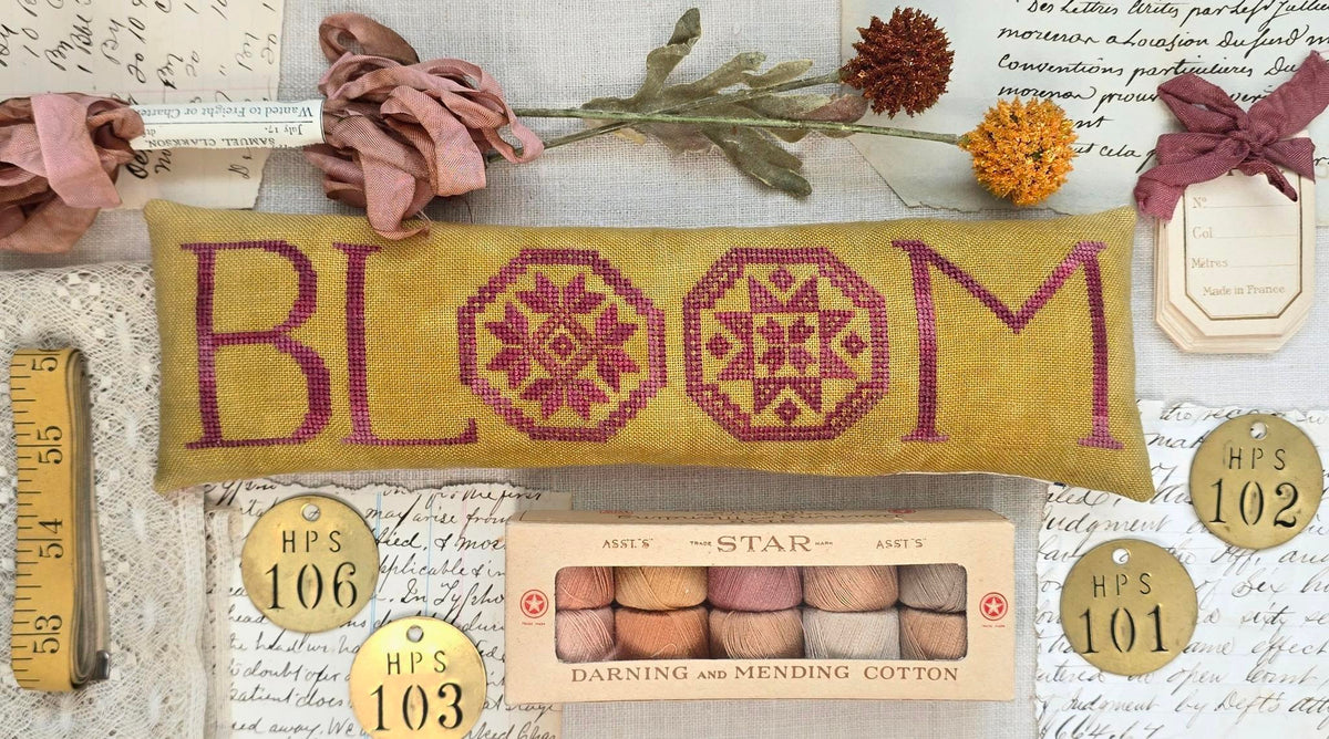 Quaker Hello *PREORDER* Blooming Quaker ~ Hello from Liz Mathews ~ Nashville Needle ...