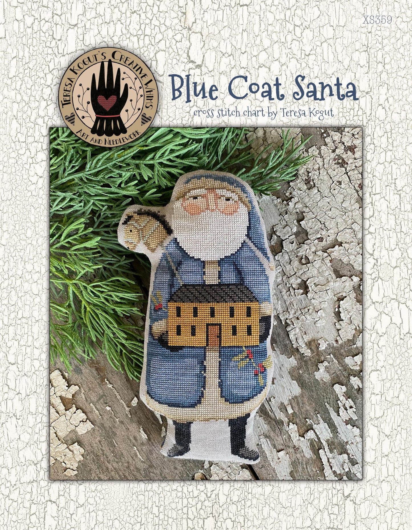 Coming Soon! ~ Blue Coat Santa ~ Teresa Kogut