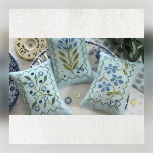 Blue Notes - Set of 3 ~ October House ~ Nashville Needlework Market 2026