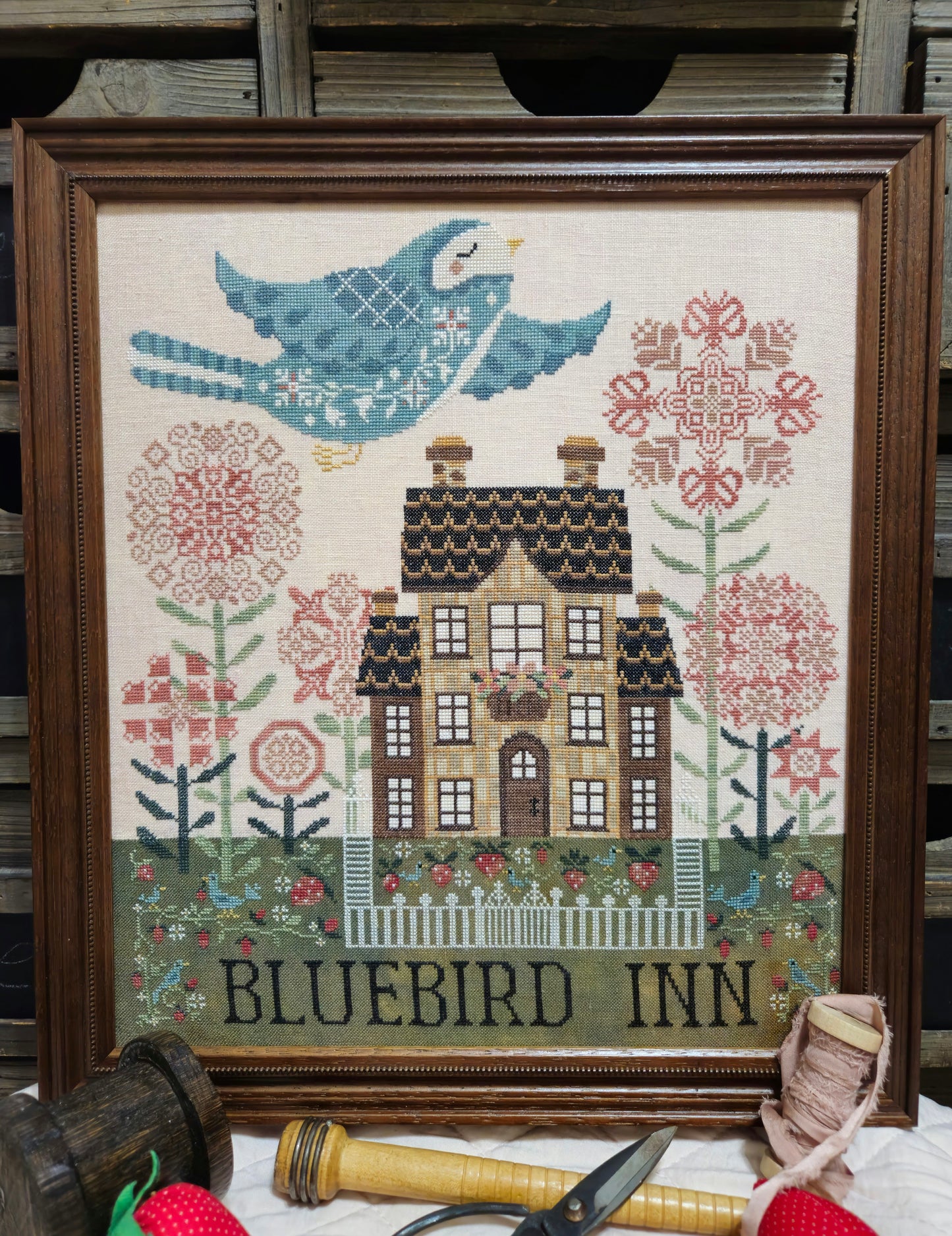 Bluebird Inn ~ Quaint Rose Needlearts ~ Nashville Needlework Market 2026