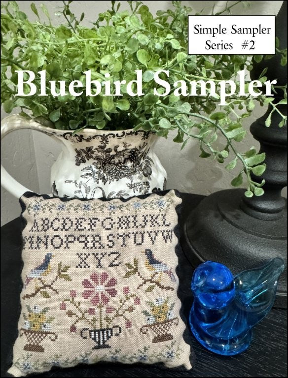Bluebird Sampler ~ Simple Sampler Series #2 ~ The Scarlett House