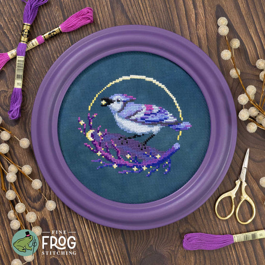 *PREORDER* Bluejay Star-Picker ~ Market Exclusive ~ Fine Frog Stitching ~ Nashville Needlework Market 2026